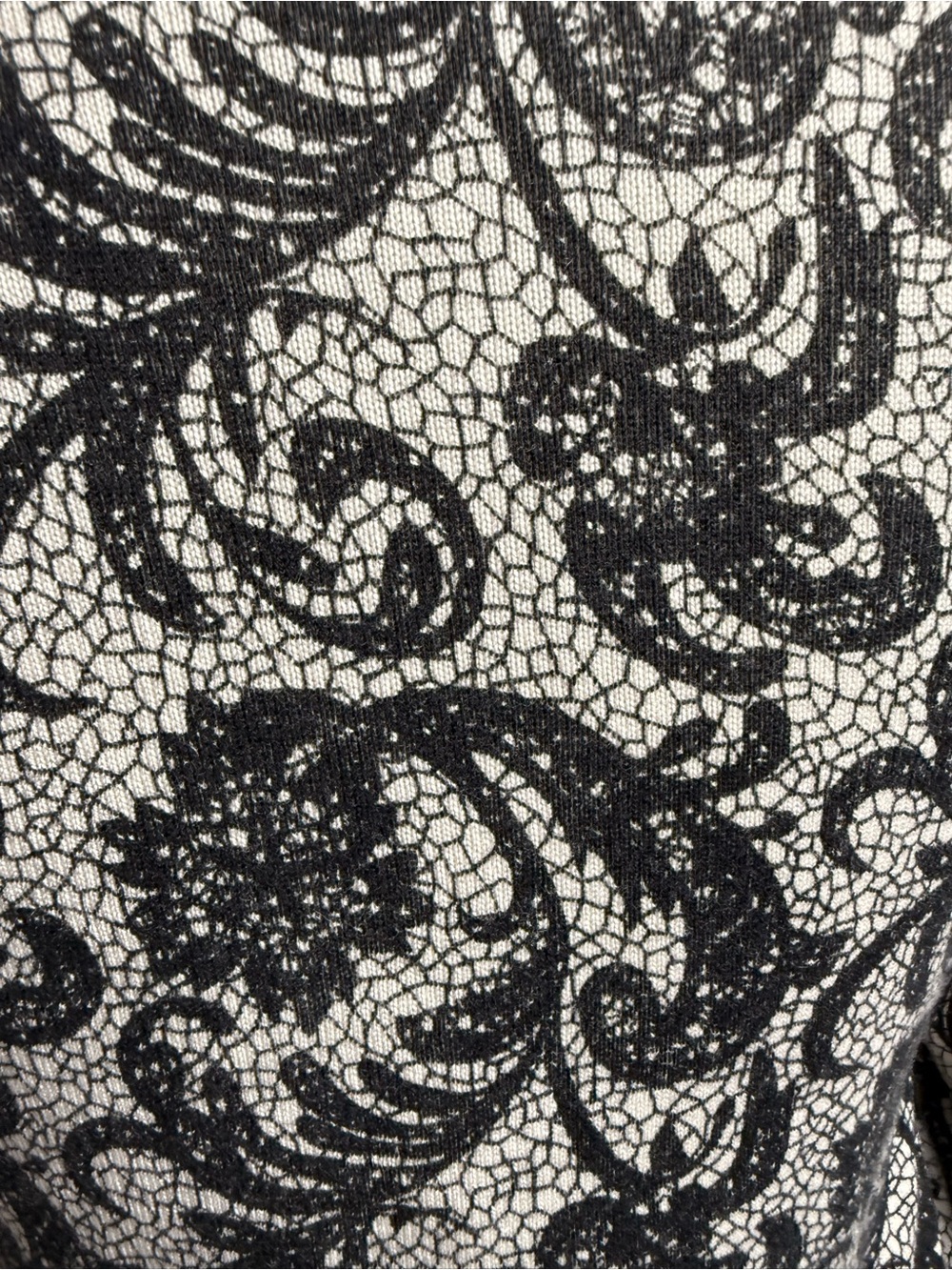 Michael Simon Black and White beaded Cropped Cardigan sweater size small - Picture 8 of 14